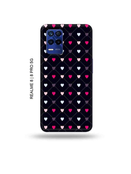 tweakymod designer printed hard case | love design back cover compatible with realme 8, realme 8 pro - 19018747 - Very Small Image - 1