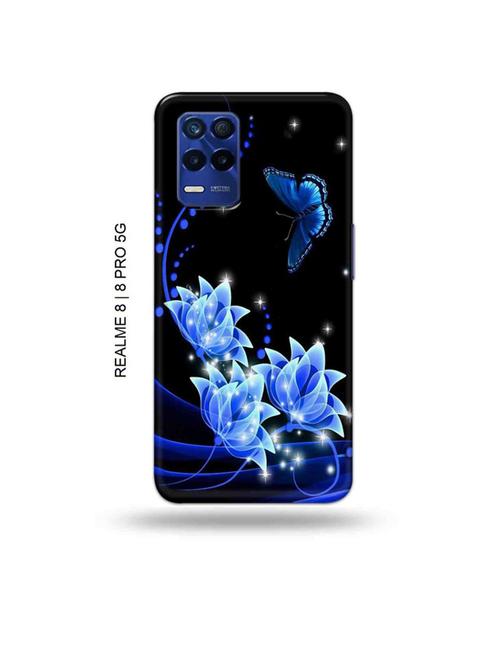 tweakymod designer printed hard case | flowers back cover compatible with realme 8, realme 8 pro - 19018770 - Very Small Image - 1