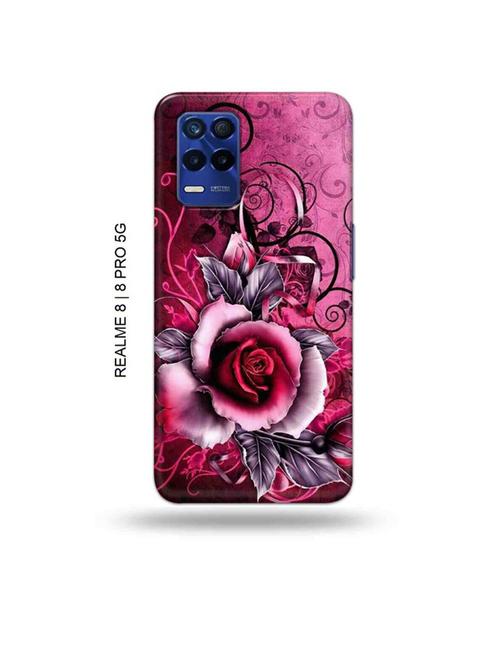 tweakymod designer printed hard case | flowers back cover compatible with realme 8, realme 8 pro - 19018777 - Very Small Image - 1