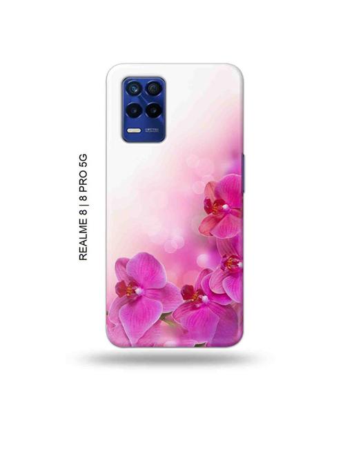 tweakymod designer printed hard case | flowers back cover compatible with realme 8, realme 8 pro - 19018781 - Very Small Image - 1