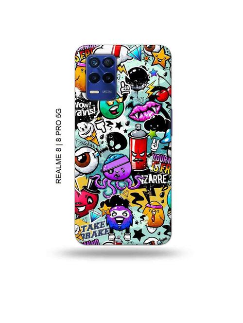 tweakymod designer printed hard case | funny dope back cover compatible with realme 8, realme 8 pro - 19018807 - Very Small Image - 1