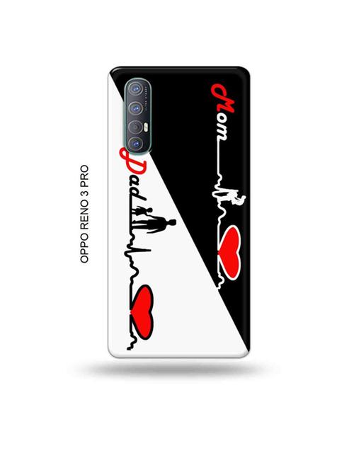 tweakymod designer printed hard case | mom dad back cover compatible with oppo reno 3 pro - 19019362 - Very Small Image - 1