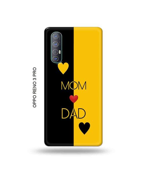tweakymod designer printed hard case | mom dad back cover compatible with oppo reno 3 pro - 19019366 - Very Small Image - 1
