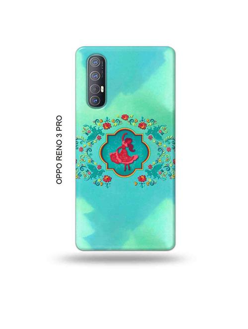 tweakymod designer printed hard case | indie girl back cover compatible with oppo reno 3 pro - 19019467 - Very Small Image - 1