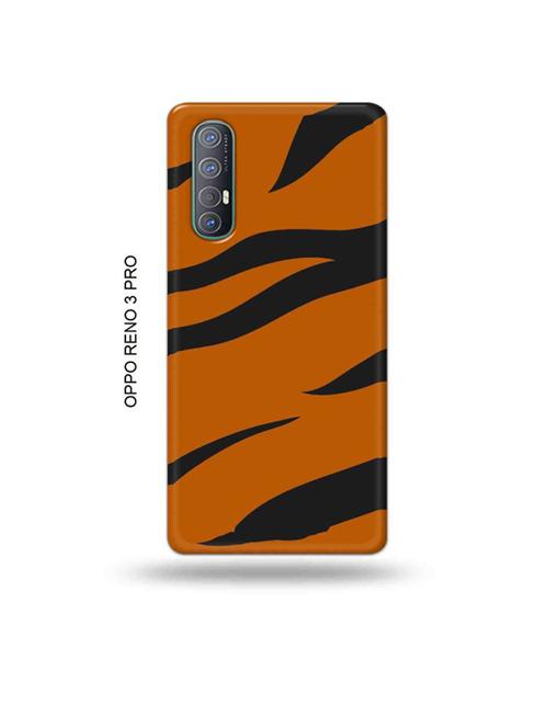 tweakymod designer printed hard case | tiger strips back cover compatible with oppo reno 3 pro - 19019558 - Very Small Image - 1