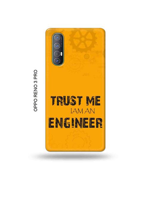 tweakymod designer printed hard case | trust me i am engineer back cover compatible with oppo reno 3 pro - 19019586 - Very Small Image - 1