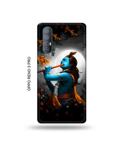 tweakymod designer printed hard case | lord krishna back cover compatible with oppo reno 3 pro - 19019637 - Very Small Image - 1
