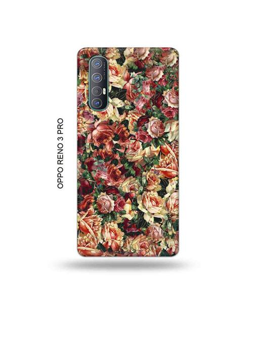 tweakymod designer printed hard case | flowers back cover compatible with oppo reno 3 pro - 19019833 - Very Small Image - 1