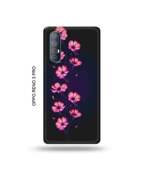 tweakymod designer printed hard case | flowers back cover compatible with oppo reno 3 pro - 19019840 - Very Small Image - 1