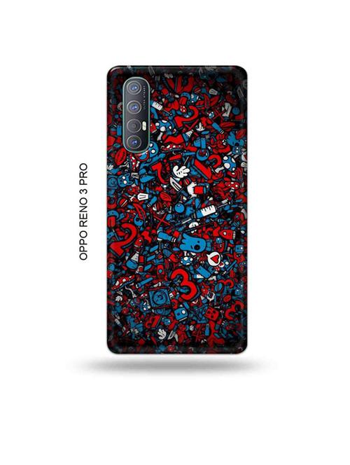 tweakymod designer printed hard case | alien dope back cover compatible with oppo reno 3 pro - 19019846 - Very Small Image - 1