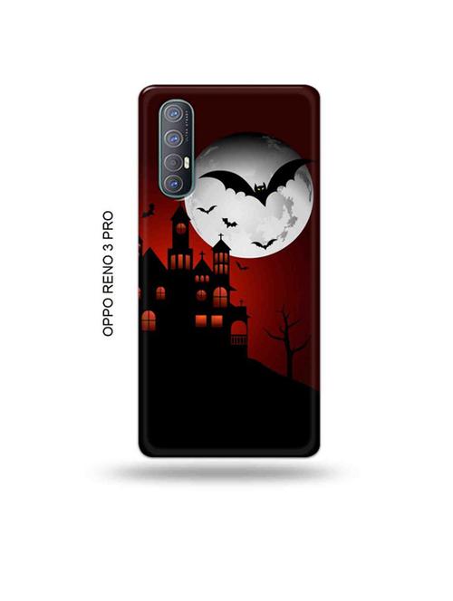tweakymod designer printed hard case | night castle back cover compatible with oppo reno 3 pro - 19019875 - Very Small Image - 1