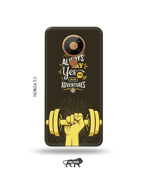 always say yes back cover compatible with nokia 5.3 - 19021228 - Very Small Image - 1