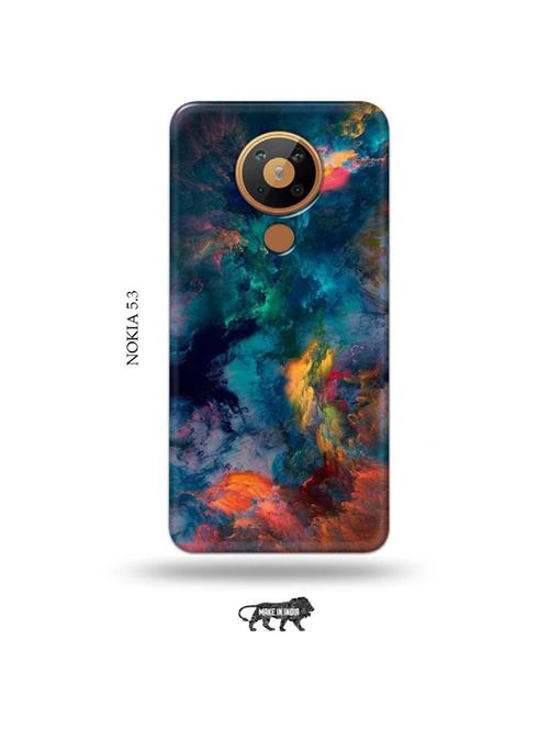 abstract colours back cover compatible with nokia 5.3 - 19021384 - Very Small Image - 1