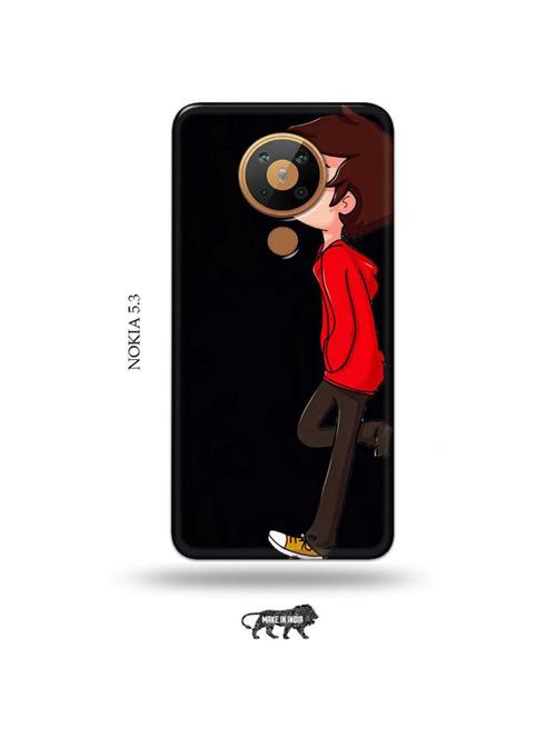 alone boy back cover compatible with nokia 5.3 - 19021388 - Very Small Image - 1