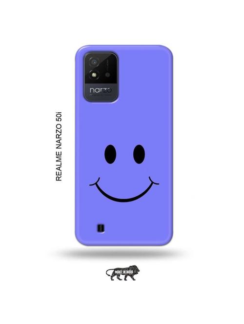 happy face back cover compatible with realme narzo 50i - 19021839 - Very Small Image - 1
