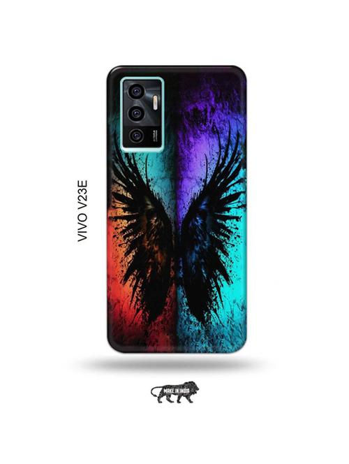 tweakymod designer printed hard case | coulrful butterfly back cover compatible with vivo v23e 5g - 19022677 - Very Small Image - 1