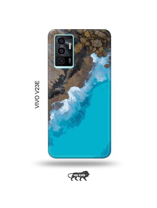 tweakymod designer printed hard case | rock water back cover compatible with vivo v23e 5g - 19022701 - Very Small Image - 1