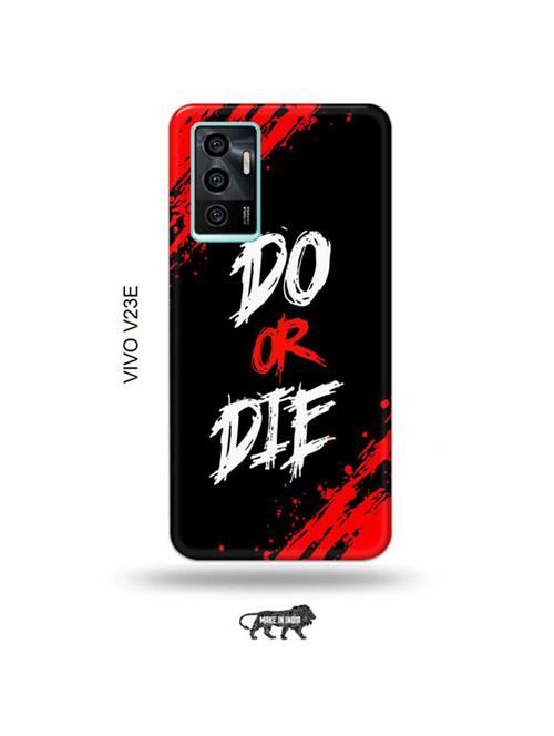 tweakymod designer printed hard case | do or die back cover compatible with vivo v23e 5g - 19022792 - Very Small Image - 1