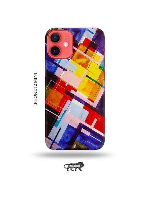 tweakymod designer printed hard case | abstract back cover compatible with iphone 12 mini - 19023209 - Very Small Image - 1