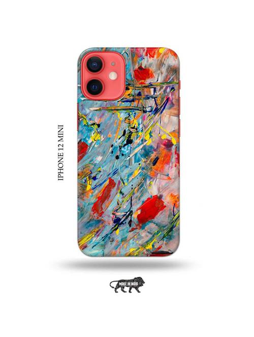 tweakymod designer printed hard case | abstract back cover compatible with iphone 12 mini - 19023211 - Very Small Image - 1