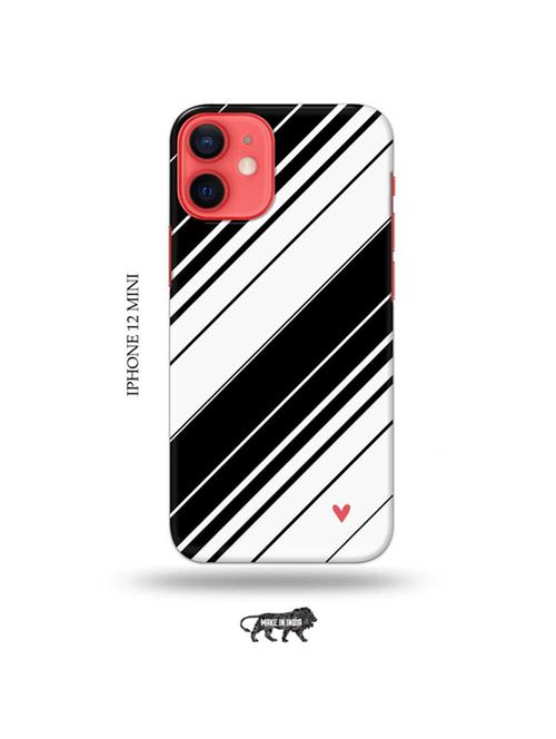 tweakymod designer printed hard case | strips back cover compatible with iphone 12 mini - 19023217 - Very Small Image - 1