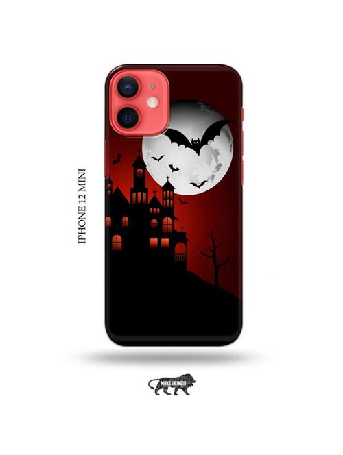 tweakymod designer printed hard case | night castle back cover compatible with iphone 12 mini - 19023590 - Very Small Image - 1