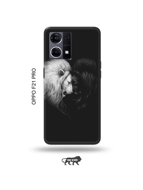 tweakymod designer printed hard case | lions back cover compatible with oppo f21 pro - 19024291 - Very Small Image - 1