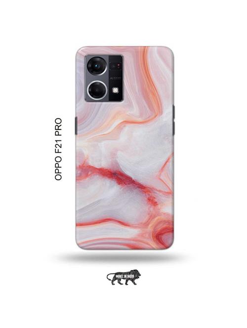 tweakymod designer printed hard case | marble back cover compatible with oppo f21 pro - 19024396 - Very Small Image - 1