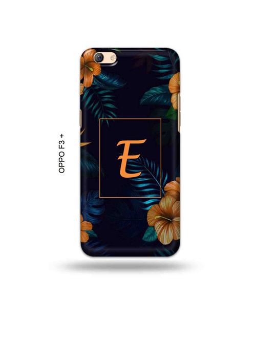 tweakymod designer printed hard case | floral e back cover compatible with oppo f3 plus - 19024704 - Very Small Image - 1