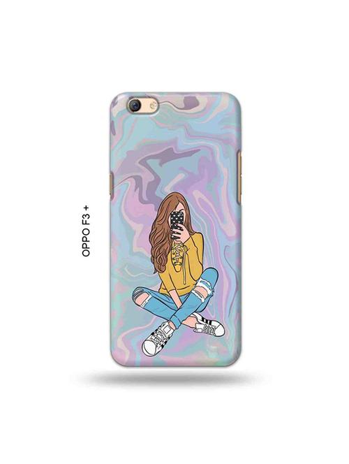 tweakymod designer printed hard case | eiffel tower back cover compatible with oppo f3 plus - 19024734 - Very Small Image - 1