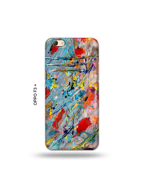 tweakymod designer printed hard case | abstract back cover compatible with oppo f3 plus - 19024768 - Very Small Image - 1
