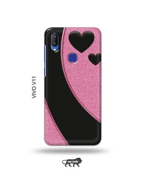 hearts back cover compatible with vivo v11 - 19027901 - Very Small Image - 1