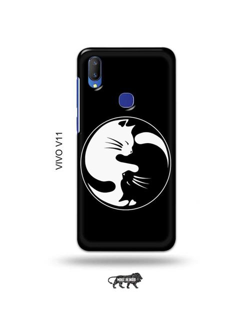 ninja cat back cover compatible with vivo v11 - 19027934 - Very Small Image - 1