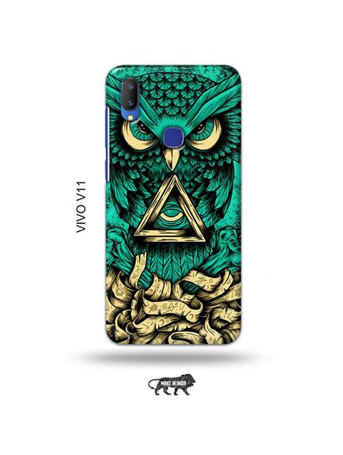 dark owl back cover compatible with vivo v11 - 19028057 - Very Small Image - 1