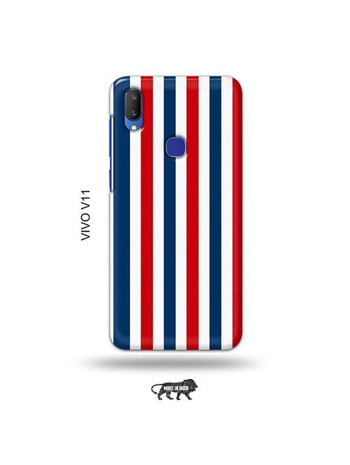 diagonal strips back cover compatible with vivo v11 - 19028115 - Very Small Image - 1