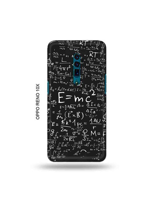 tweakymod designer printed hard case | e=mc2 back cover compatible with oppo reno 10x zoom - 19029277 - Very Small Image - 1