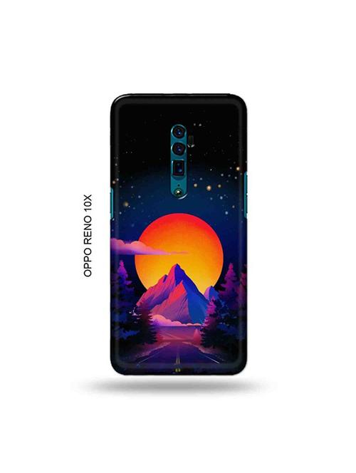 tweakymod designer printed hard case | mountain back cover compatible with oppo reno 10x zoom - 19029296 - Very Small Image - 1