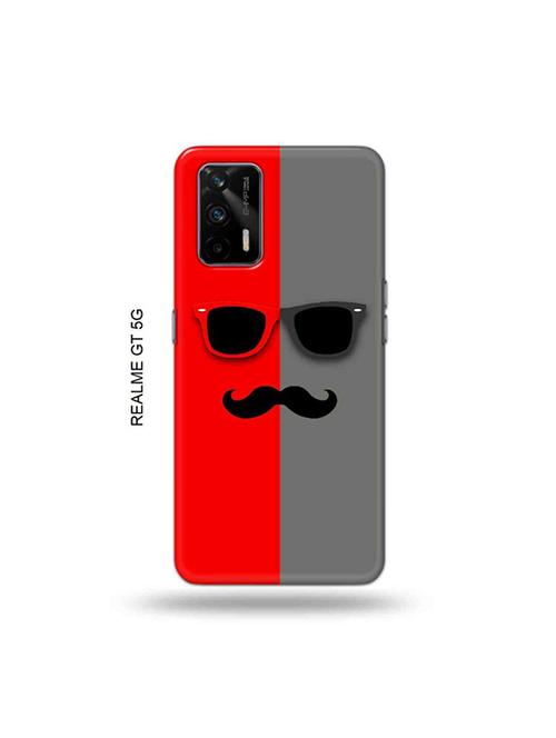 hipster red back cover compatible with realme gt 5g, x7 max - 19029606 - Very Small Image - 1