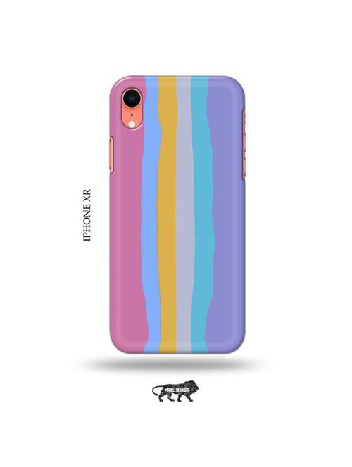 tweakymod designer printed hard case | rainbow new back cover compatible with iphone xr - 19031715 - Very Small Image - 1