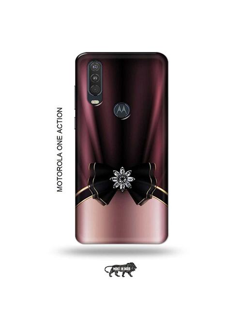 tweakymod designer printed hard case | elegant design back cover compatible with motorola one action - 19032809 - Very Small Image - 1