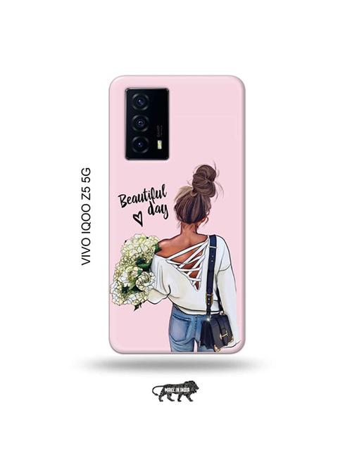 tweakymod designer printed hard case | beautiful day back cover compatible with vivo iqoo z5 5g - 19033561 - Very Small Image - 1