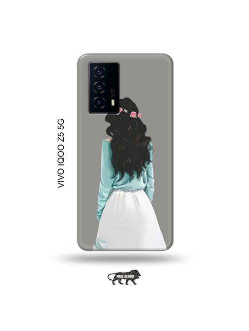 tiara queen back cover compatible with vivo iqoo z5 5g - 19033583 - Very Small Image - 1