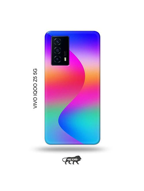 tweakymod designer printed hard case | gradient back cover compatible with vivo iqoo z5 5g - 19033585 - Very Small Image - 1