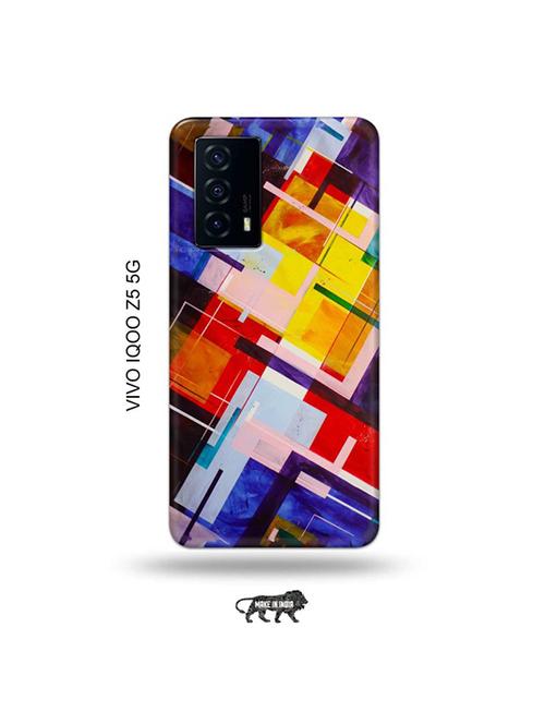 tweakymod designer printed hard case | abstract back cover compatible with vivo iqoo z5 5g - 19033589 - Very Small Image - 1