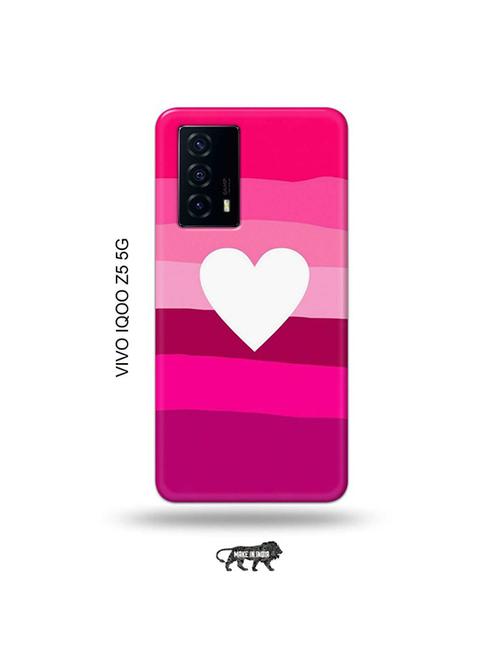 heart back cover compatible with vivo iqoo z5 5g - 19033893 - Very Small Image - 1