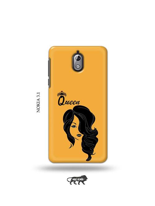 tweakymod designer printed hard case | queen back cover compatible with nokia 3.1 - 19034087 - Very Small Image - 1