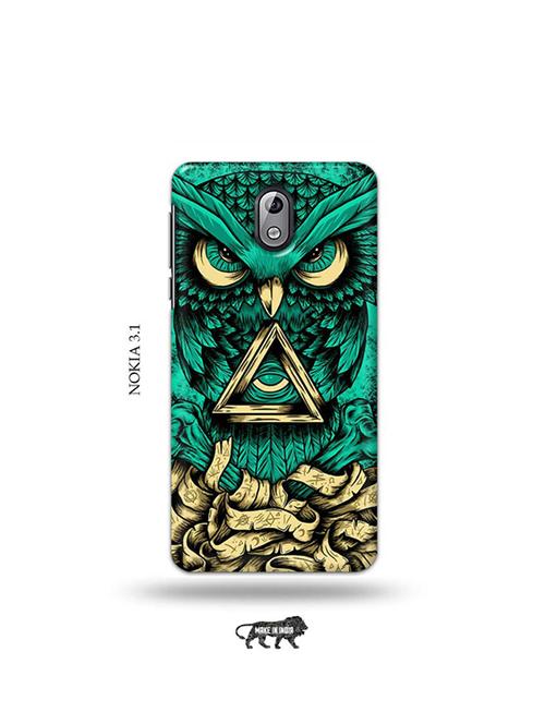 dark owl back cover compatible with nokia 3.1 - 19034285 - Very Small Image - 1