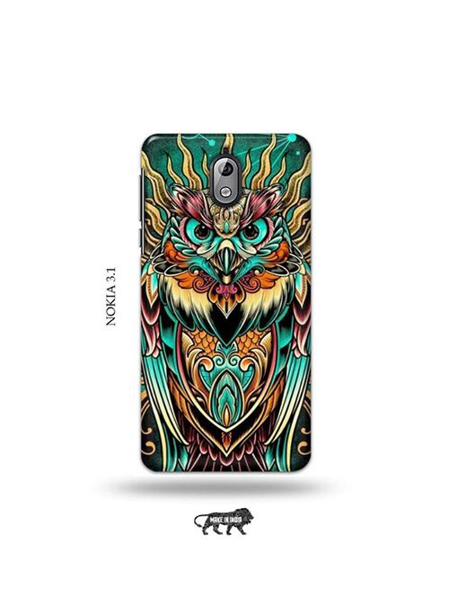 tripy owl back cover compatible with nokia 3.1 - 19034289 - Very Small Image - 1