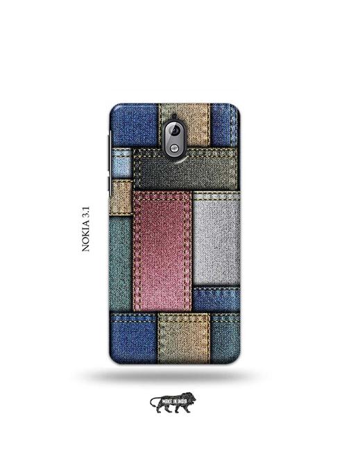 denim back cover compatible with nokia 3.1 - 19034379 - Very Small Image - 1