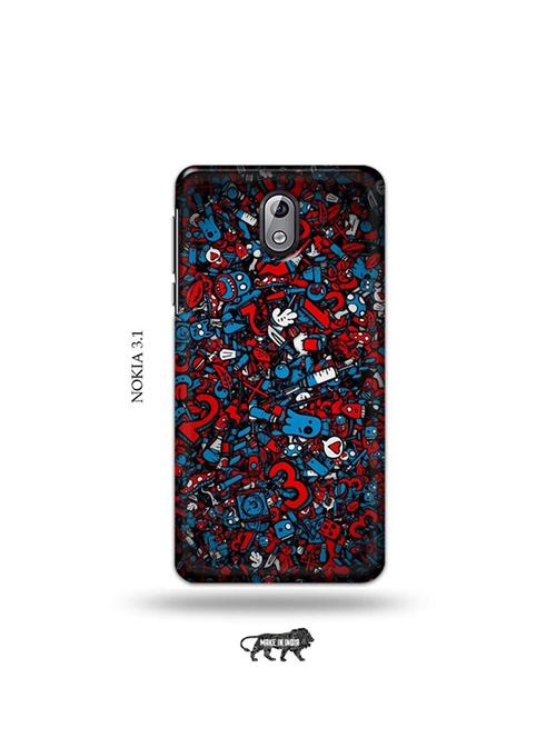 alien dope back cover compatible with nokia 3.1 - 19034460 - Very Small Image - 1